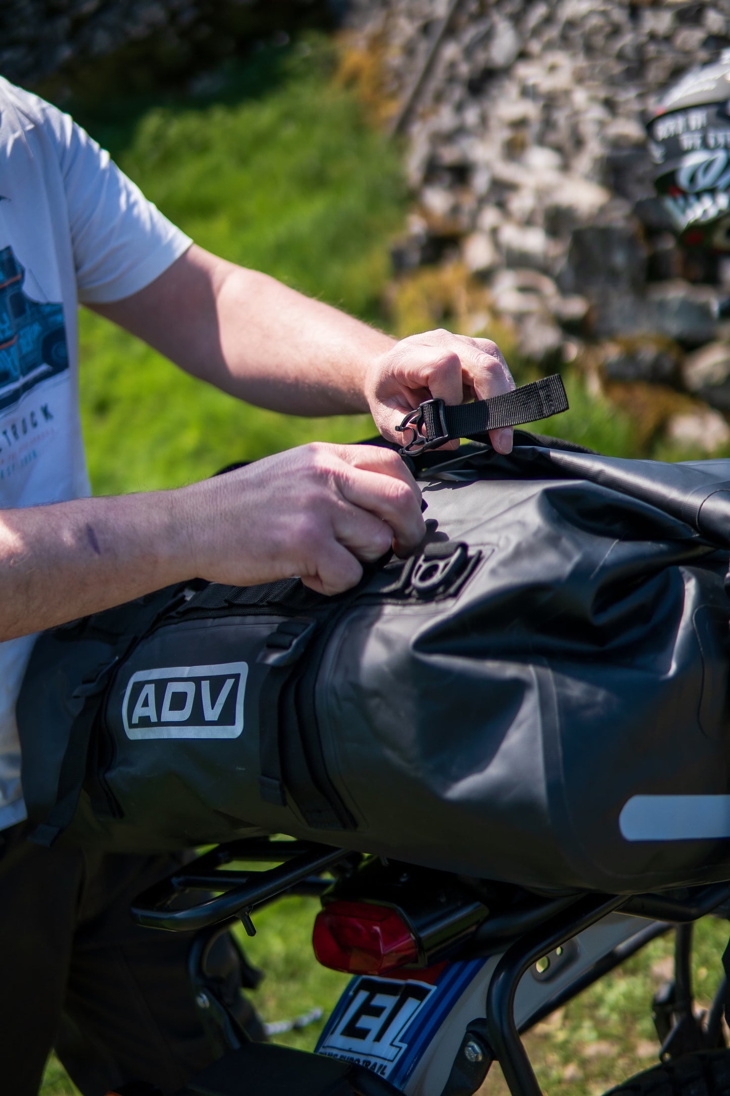 ADVenture Duffel 50L Adventure Motorcyle Duffel Roll top Dry Bag