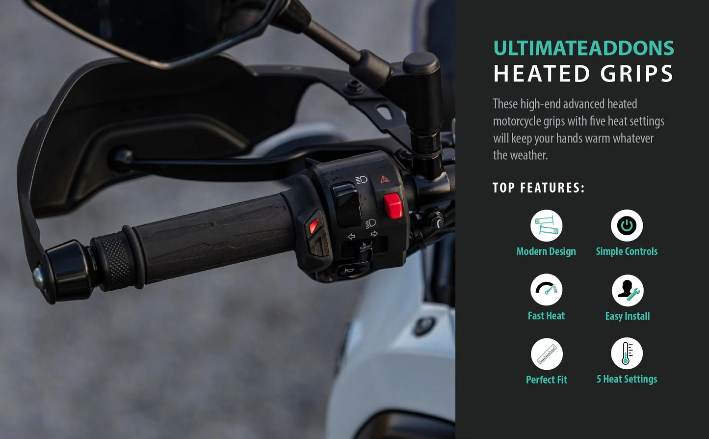 Heated Grips - Integrated system
